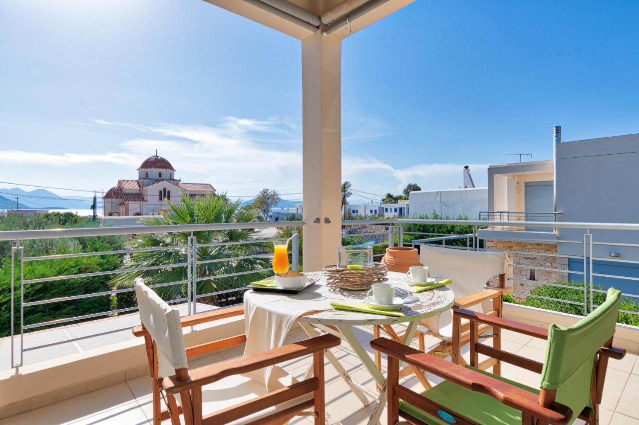 Elegant New Maisonette Near The Sea Aegina エクステリア 写真