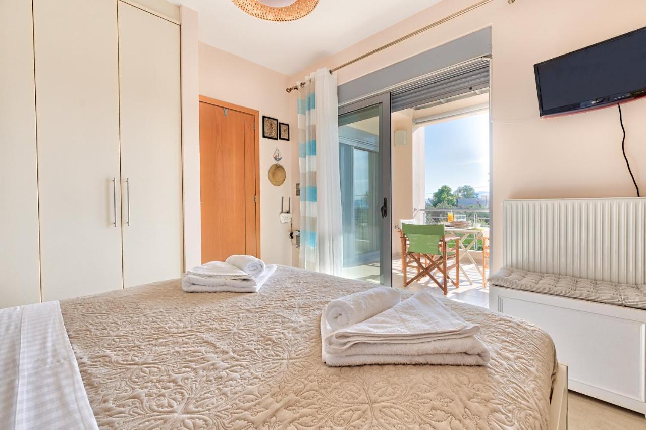 Elegant New Maisonette Near The Sea Aegina エクステリア 写真